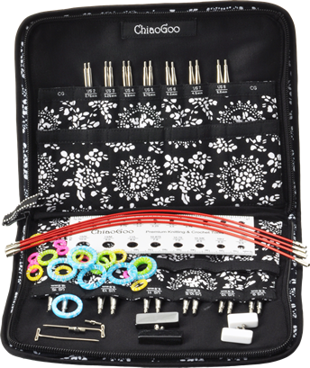 ChiaoGoo - 4 TWIST Interchangeable Needle Set Red Lace Complete US 2- –  Accessories Unlimited