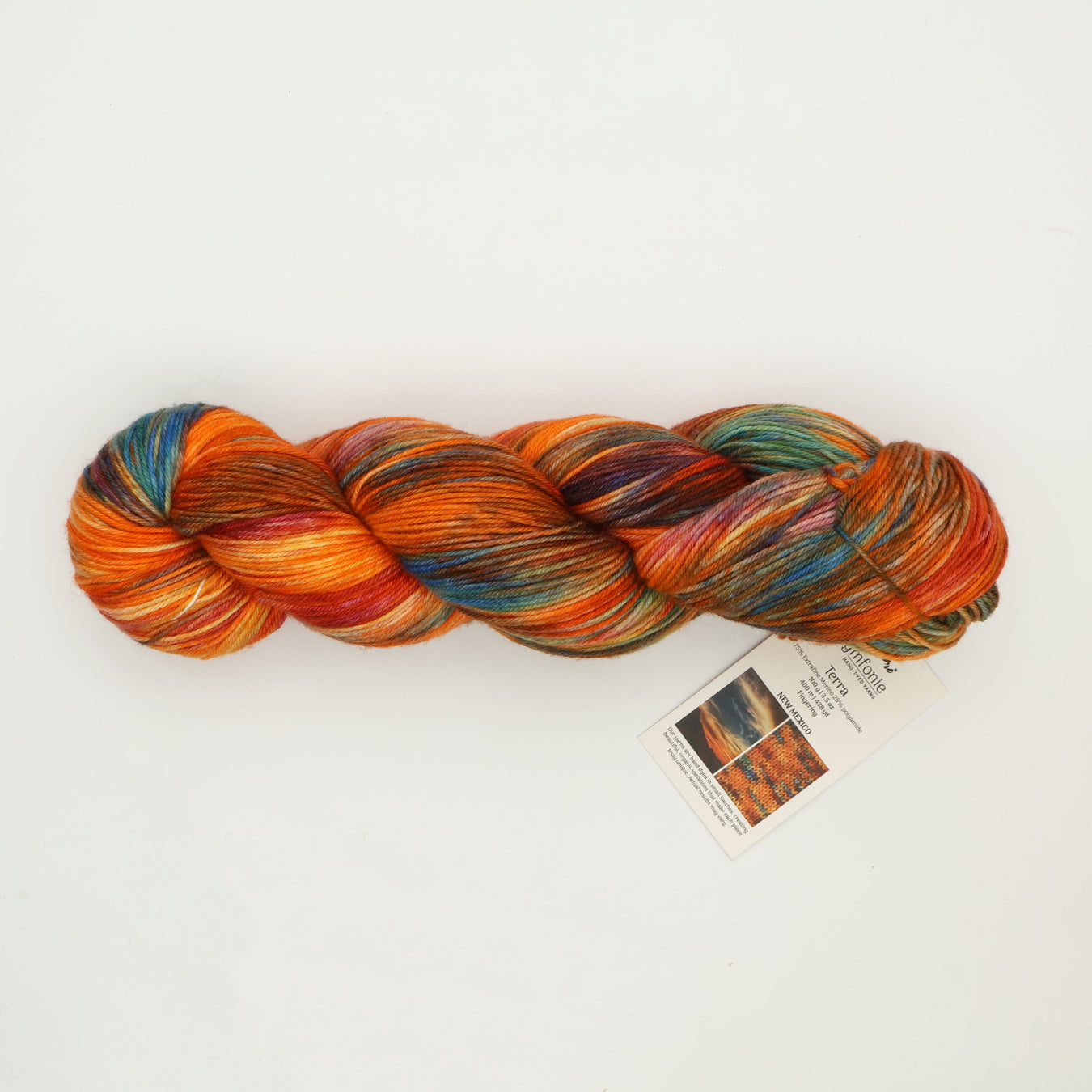HERE NOW !!!  Symfonie Yarns - America the Beautiful - Terra - Variegated