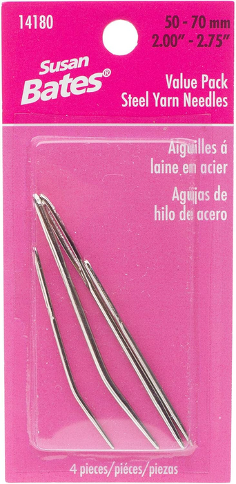 Susan Bates - Steel Yarn Needles Value Pack