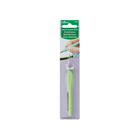Clover - 5.5" Amour Steel Crochet Hook