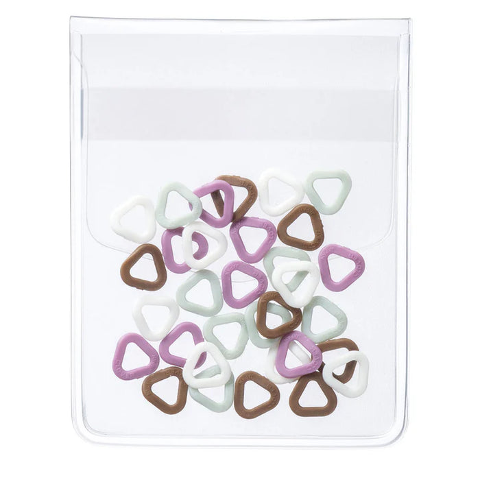 Clover - Soft Stitch Markers (Triangle) - Extra Small