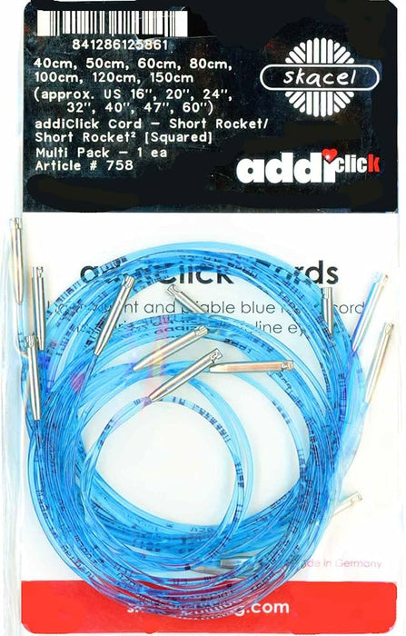 addiClick - Cords - Short Rocket / Rocket2 [squared] - Multi Pack 758