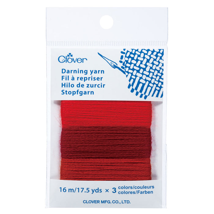 Clover Darning Yarn Red