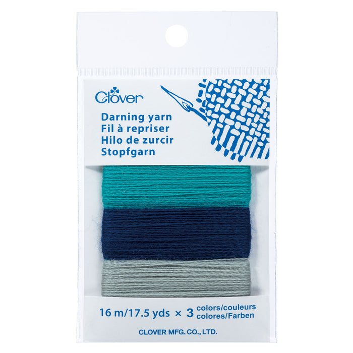 Clover Darning Yarn Blue