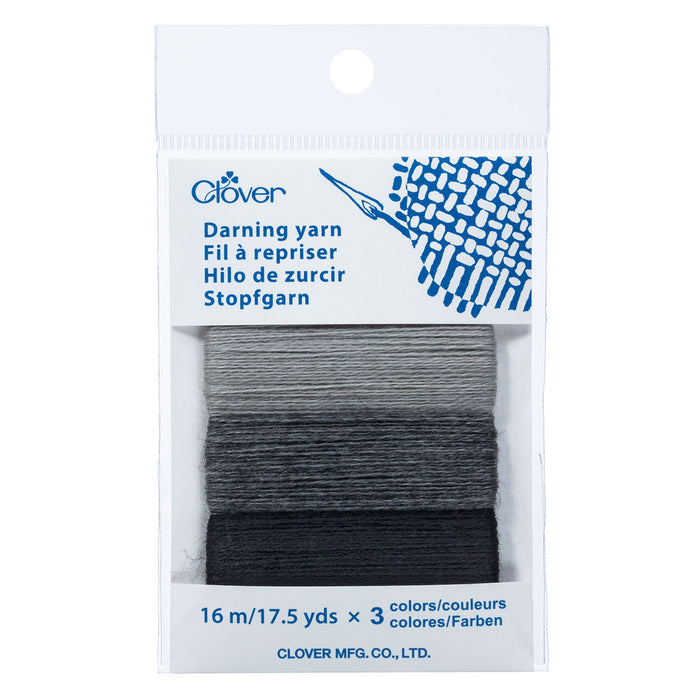 Clover Darning Yarn Gray