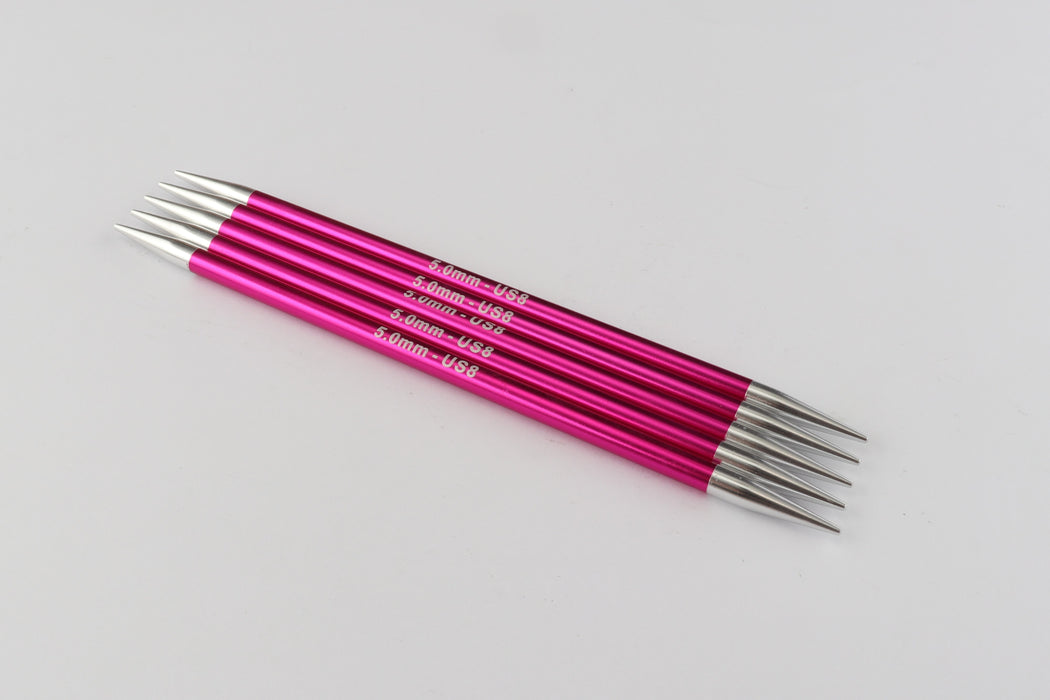 KnitPro - Zing - 8 in. Double Point Needles