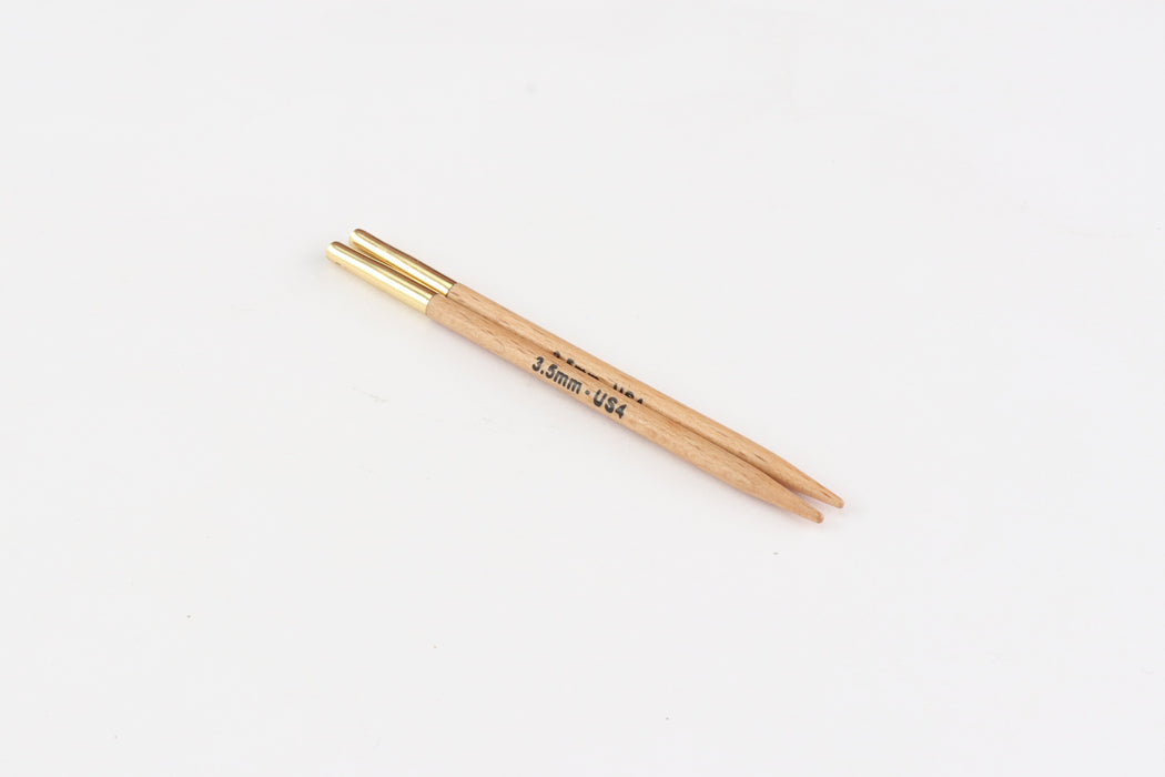 KnitPro - Basix Beech - 4 in. Special IC Needles