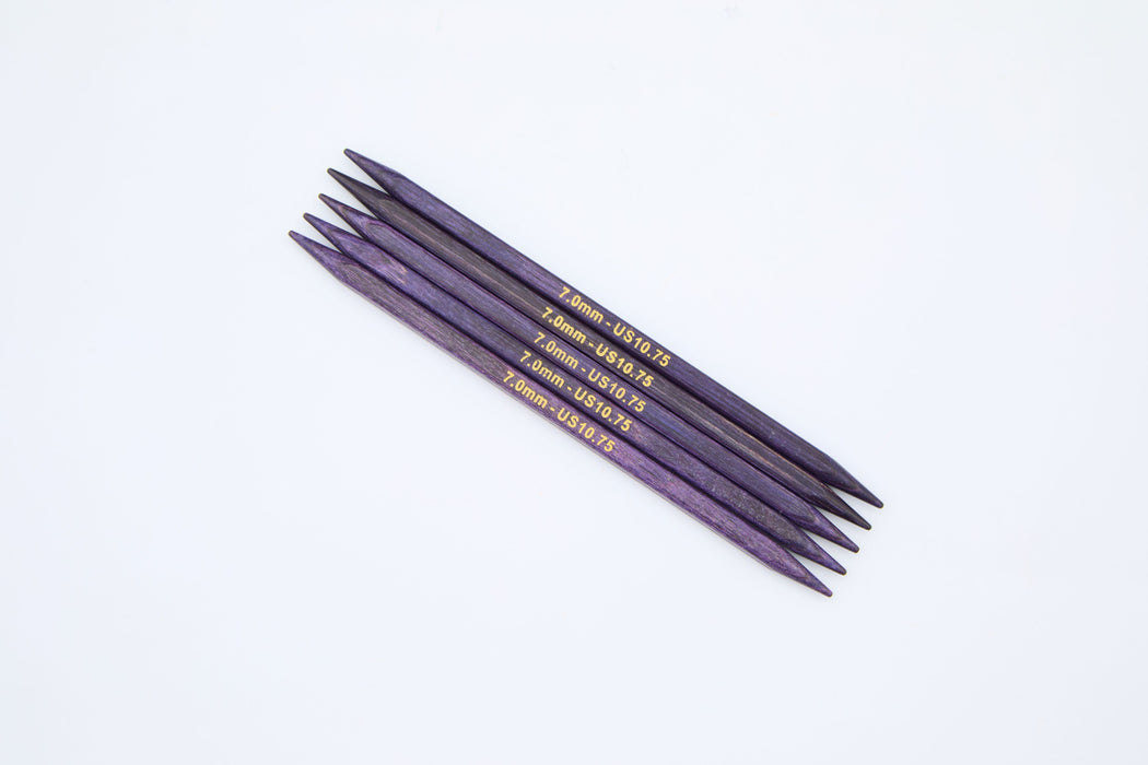 KnitPro - J'Adore Cubics - 6 in. Double Point Needles