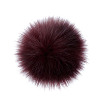 Lovafur - Faux Fox Pom-Poms - Wine