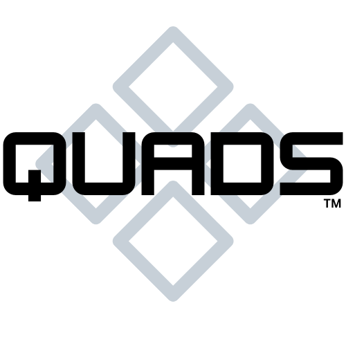 ChiaoGoo - QUADS SS Lace Circular Tips - 5 in.