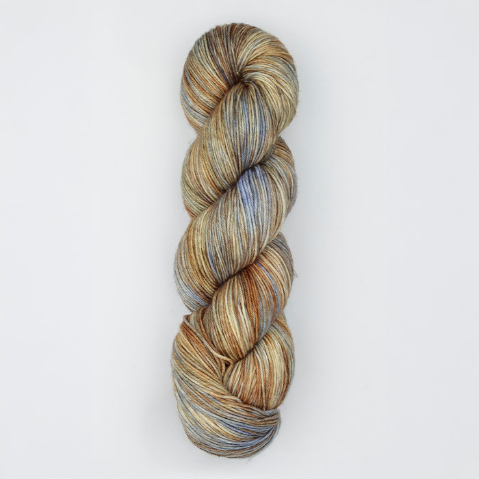 Symfonie Hand Dyed Yarns - Terra Variegated (Superwash Merino & Nylon Sock Yarn) - Blue Dune