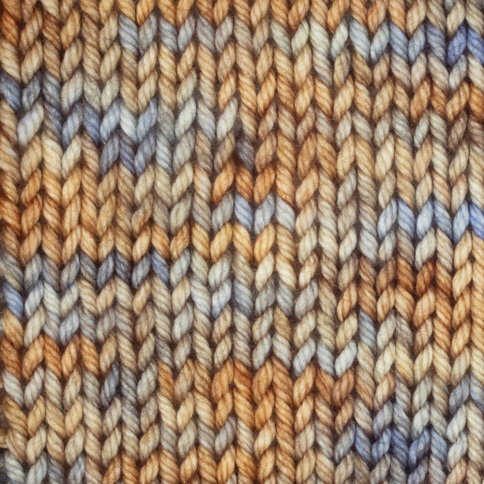 Symfonie Hand Dyed Yarns -  Bella Variegated - Extrafine Merino (Worsted) - Blue Dune
