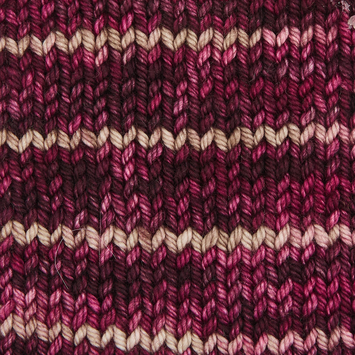 Symfonie Hand Dyed Yarns -  Bella Variegated - Extrafine Merino (Worsted) - Cafe Rose