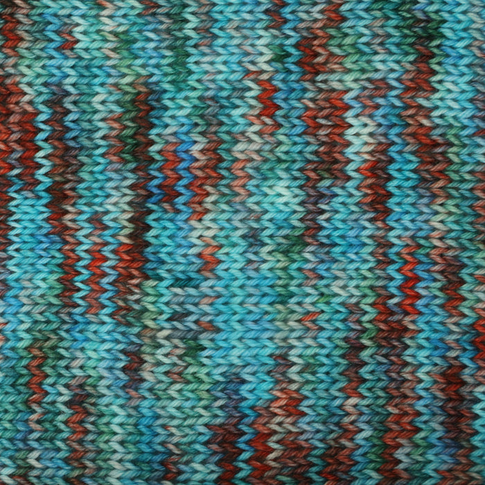 Symfonie Hand Dyed Yarns - Terra Variegated (Superwash Merino & Nylon Sock Yarn) - California (3.5 oz / 438 yds)