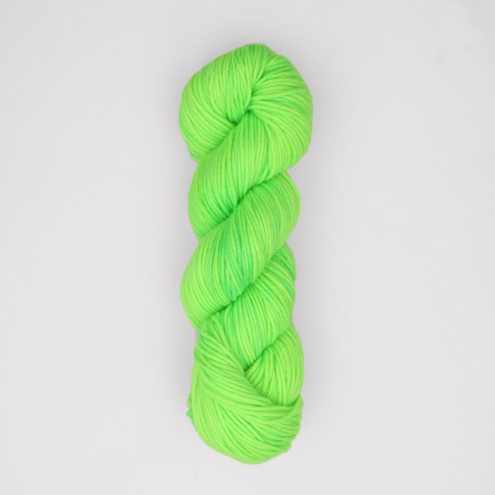 Symfonie Hand Dyed Yarns -  Bella - Extrafine Merino (Worsted) - Electric Lime