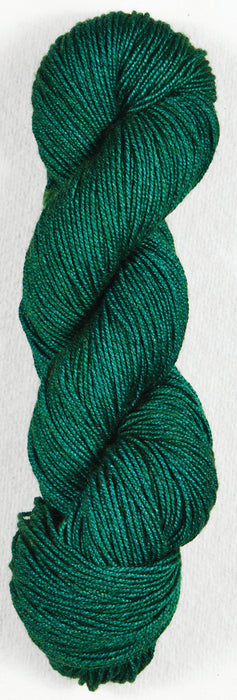 Symfonie Hand Dyed Yarns - Luna - Merino & Silk DK - Emerald Green