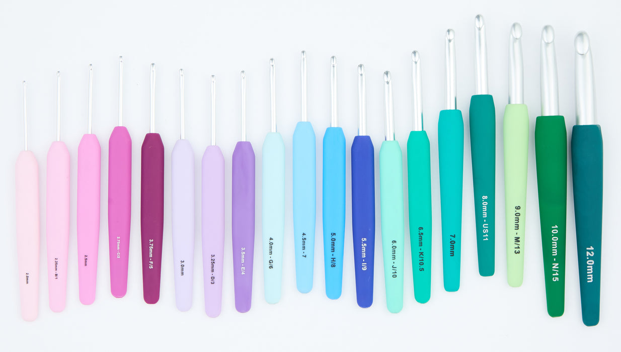 KnitPro - Waves 2.0 - Single-Ended Crochet Hooks