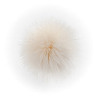 Lovafur - Faux Fox Pom-Poms - Cream