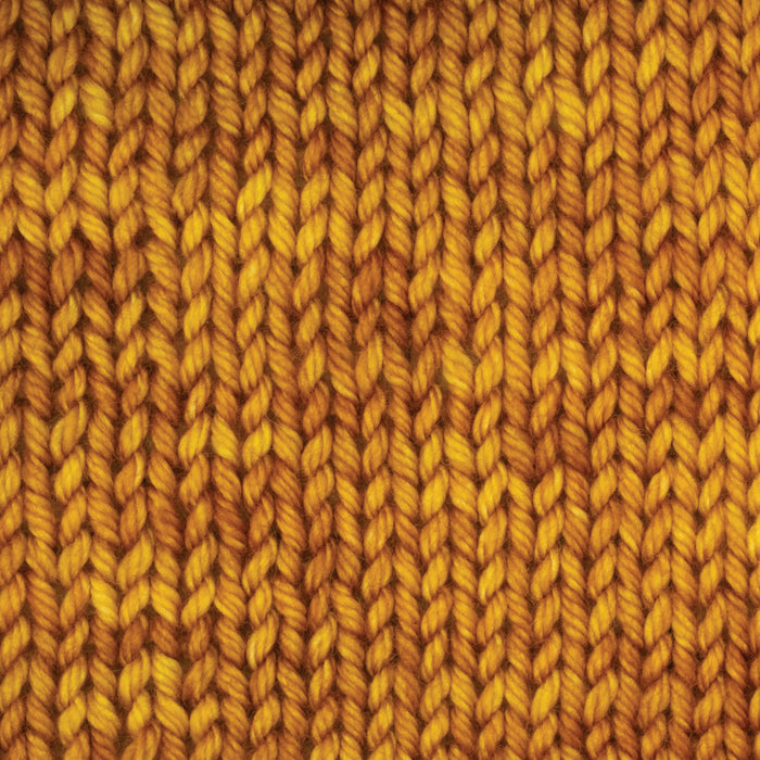 Symfonie Hand Dyed Yarns -  Bella Variegated - Extrafine Merino (Worsted) - Gold Leaf