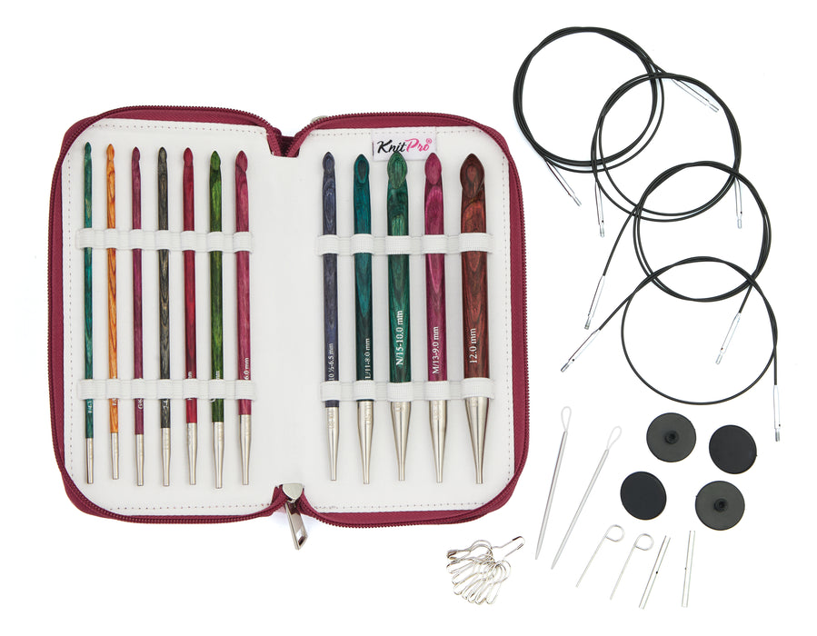 KnitPro - Dreamz - Afghan / Tunisian Crochet Hooks Grande Set