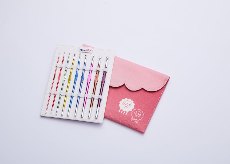 KnitPro - Zing - Single-Ended Crochet Hooks Deluxe Set