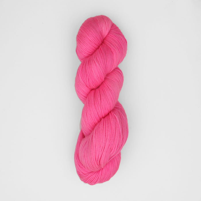 Symfonie Hand Dyed Yarns - Terra - (Superwash Merino & Nylon Sock Yarn) - Ka-Pow Pink