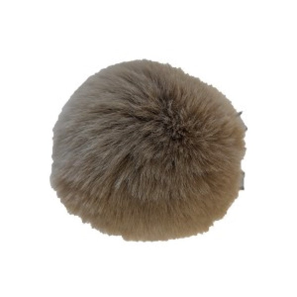 Lovafur - Faux Fox Pom-Poms - Kids Hazelnut