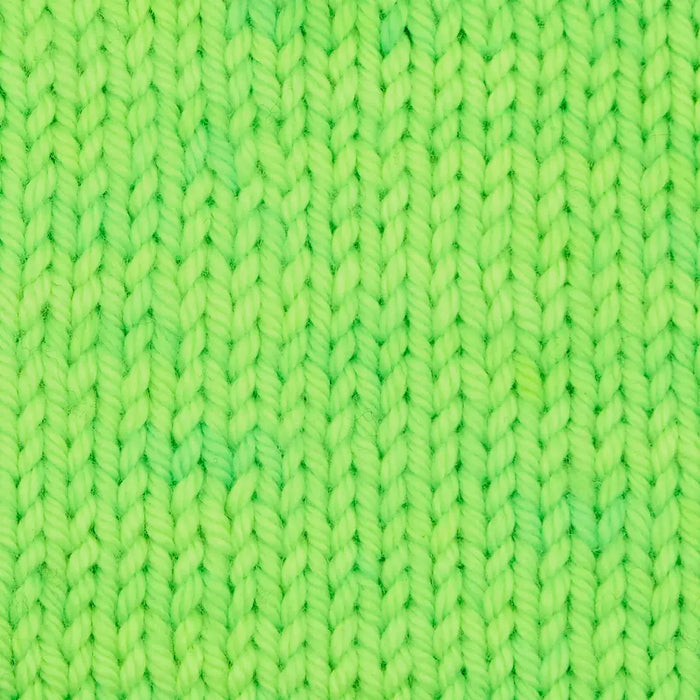 Symfonie Hand Dyed Yarns -  Bella - Extrafine Merino (Worsted) - Electric Lime