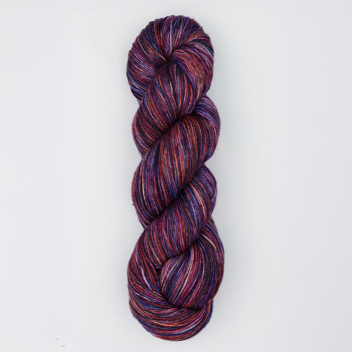 Symfonie Hand Dyed Yarns - Terra Variegated (Superwash Merino & Nylon Sock Yarn) - Midnight Orchid