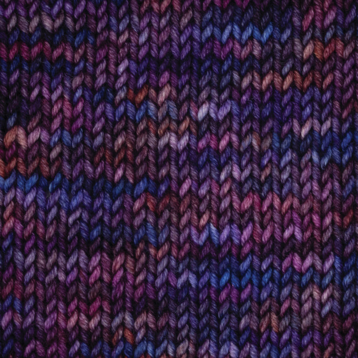 Symfonie Hand Dyed Yarns - Viva Variegated - Superwash Merino DK - Midnight Orchid