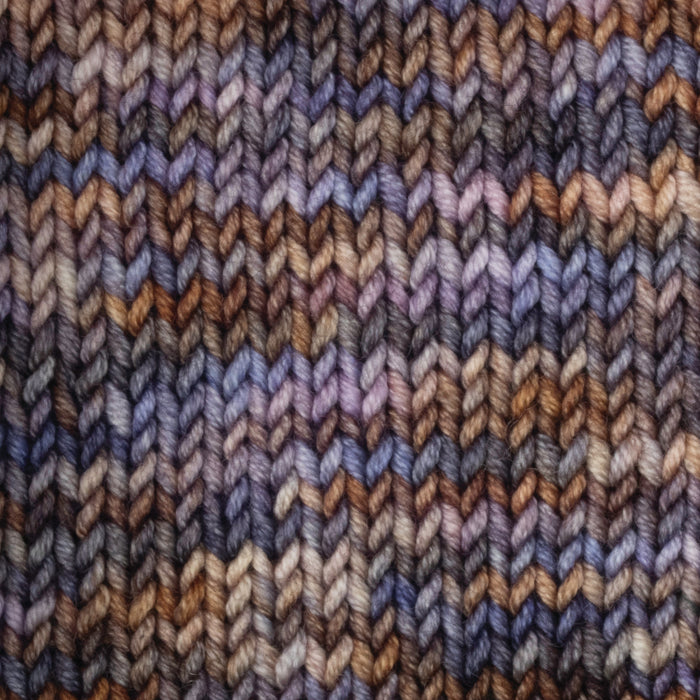 Symfonie Hand Dyed Yarns - Viva Variegated - Superwash Merino DK -  Mulberry Mud