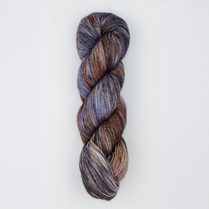 Symfonie Hand Dyed Yarns - Terra Variegated (Superwash Merino & Nylon Sock Yarn) - Mulberry Mud