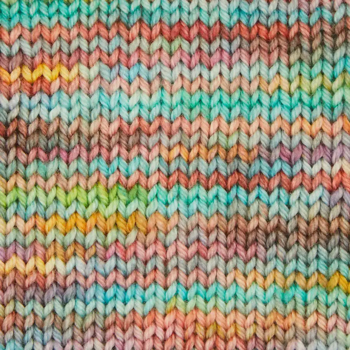 Symfonie Hand Dyed Yarns -  Bella Variegated- Extrafine Merino (Worsted) - Mystic Lagoon