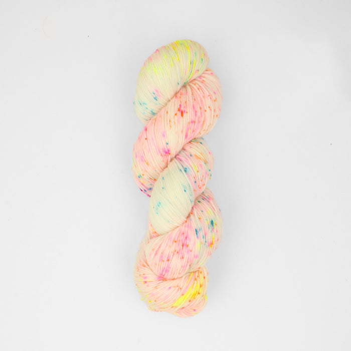 Symfonie Hand Dyed Yarns - Terra Variegated (Superwash Merino & Nylon Sock Yarn) - Neon Confetti
