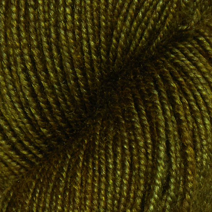 Symfonie Hand Dyed Yarns - Luna - Merino & Silk DK - Olive