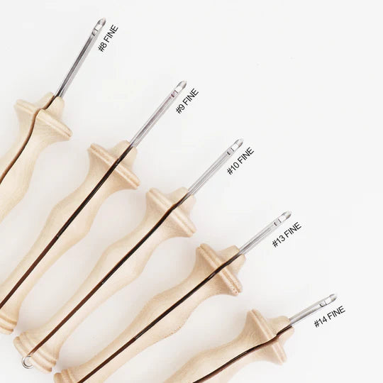 Oxford - Natural Wood - Punch Needle - Fine Point