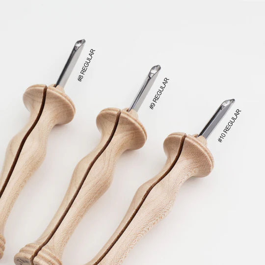 Oxford - Natural Wood - Punch Needle - Regular Point