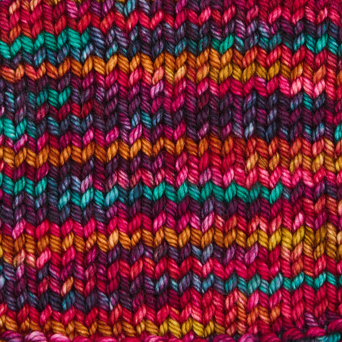 Symfonie Hand Dyed Yarns -  Bella Variegated - Extrafine Merino (Worsted) - Party Lights