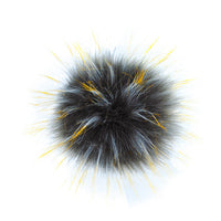 Lovafur - Faux Raccoon Pom-Poms - Grellow