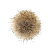 Lovafur - Faux Raccoon Pom-Poms - Stone