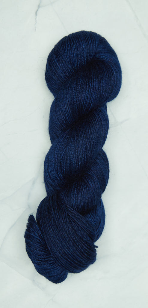 Symfonie Hand Dyed Yarns - Terra - (Superwash Merino & Nylon Sock Yarn) - Delhi Blue