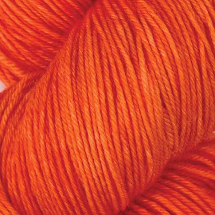 Symfonie Hand Dyed Yarns - Terra - (Superwash Merino & Nylon Sock Yarn) - Tangerine