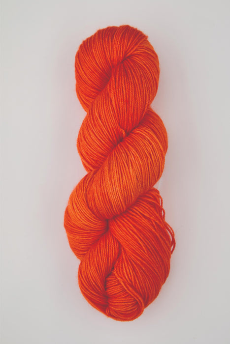 Symfonie Hand Dyed Yarns - Terra - (Superwash Merino & Nylon Sock Yarn) - Tangerine
