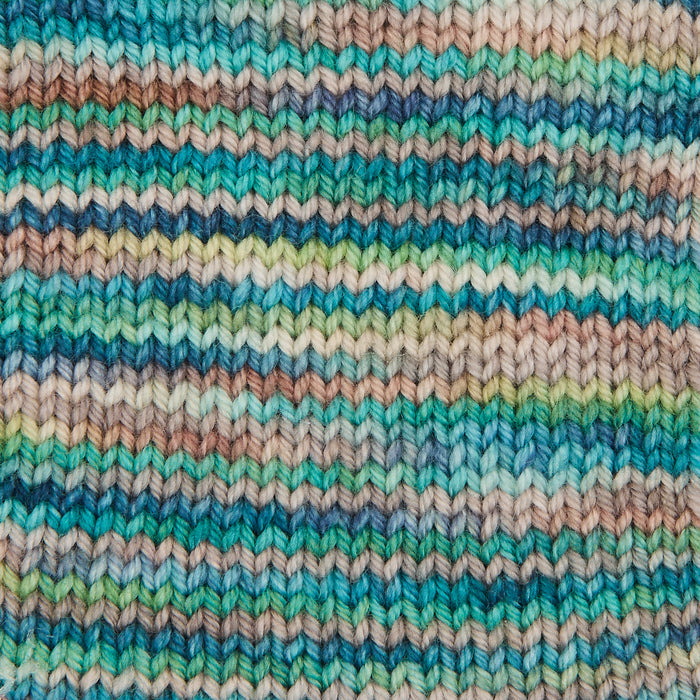 Symfonie Hand Dyed Yarns - Terra Variegated (Superwash Merino & Nylon Sock Yarn) - Sandy Sea