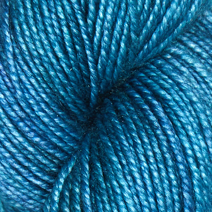 Symfonie Hand Dyed Yarns - Luna - Merino & Silk DK - Skylight
