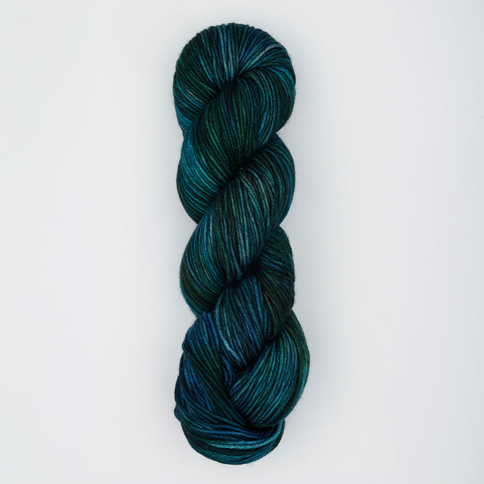 Symfonie Hand Dyed Yarns - Viva Variegated - Superwash Merino DK - Tucson Teal