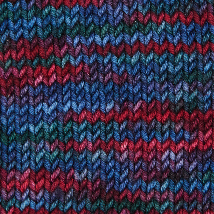 Symfonie Hand Dyed Yarns - Viva Variegated - Superwash Merino DK - Twilight Flame