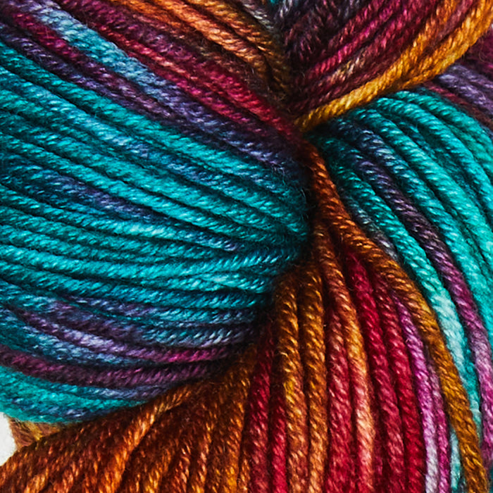 Symfonie Hand Dyed Yarns - Viva Variegated - Superwash Merino DK - Party Lights