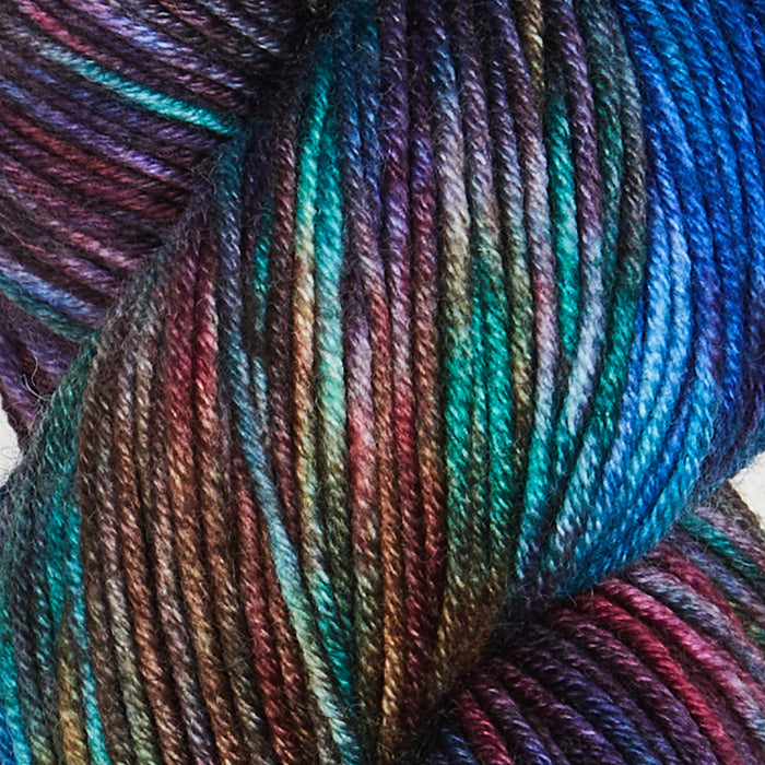 Symfonie Hand Dyed Yarns - Viva Variegated - Superwash Merino DK - Tropical Seascape