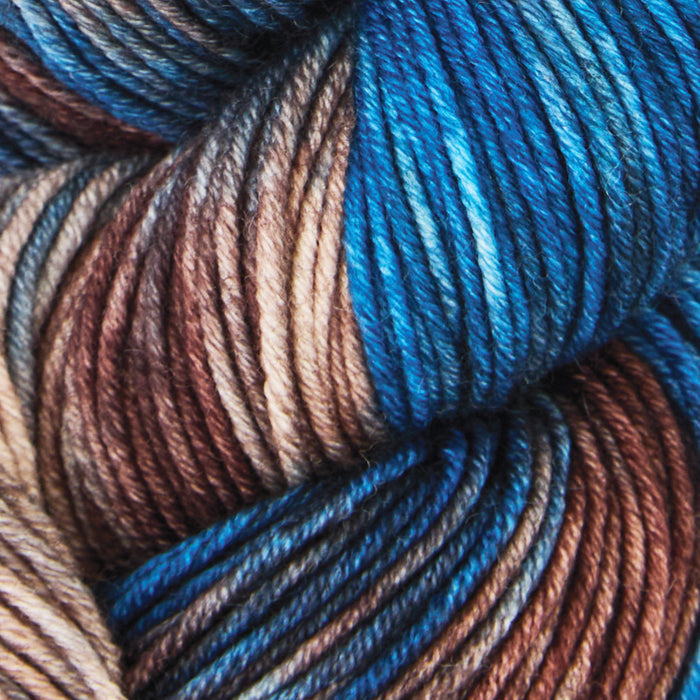 Symfonie Hand Dyed Yarns - Viva Variegated - Superwash Merino DK - Cabin in the Woods